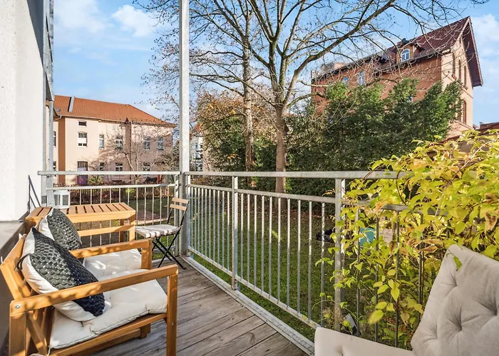 Appartement Roby-erfurt Hbf-nah, Balkon